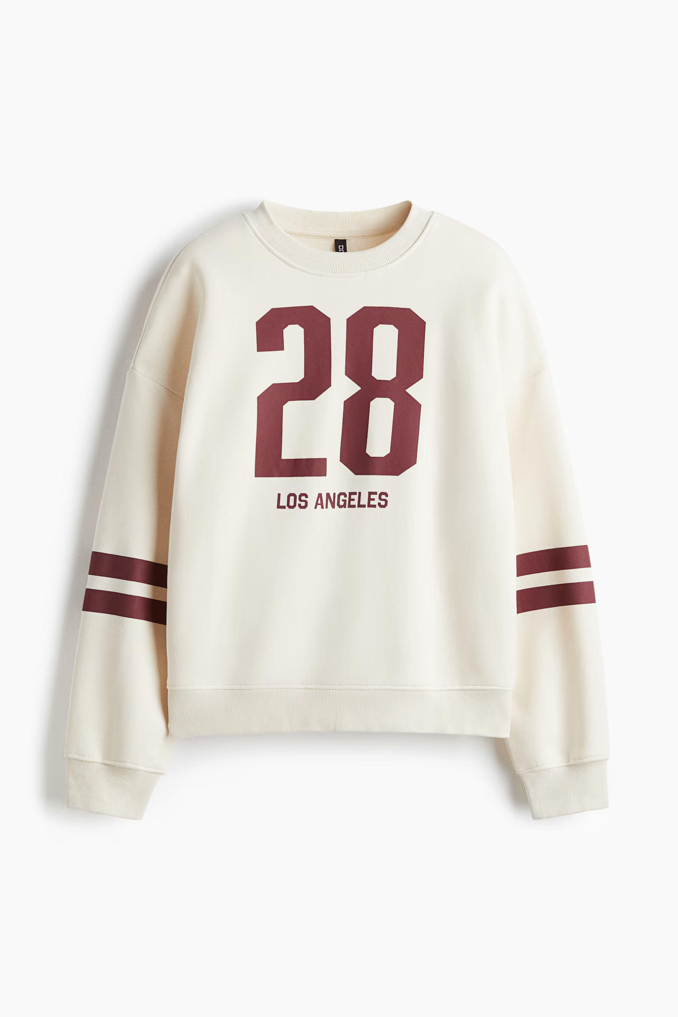 Motif-detail sweatshirt | H&M (UK, MY, IN, SG, PH, TW, HK)