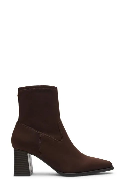 Anne Klein Paidge Bootie in Dark Brown at Nordstrom, Size 9.5 | Nordstrom