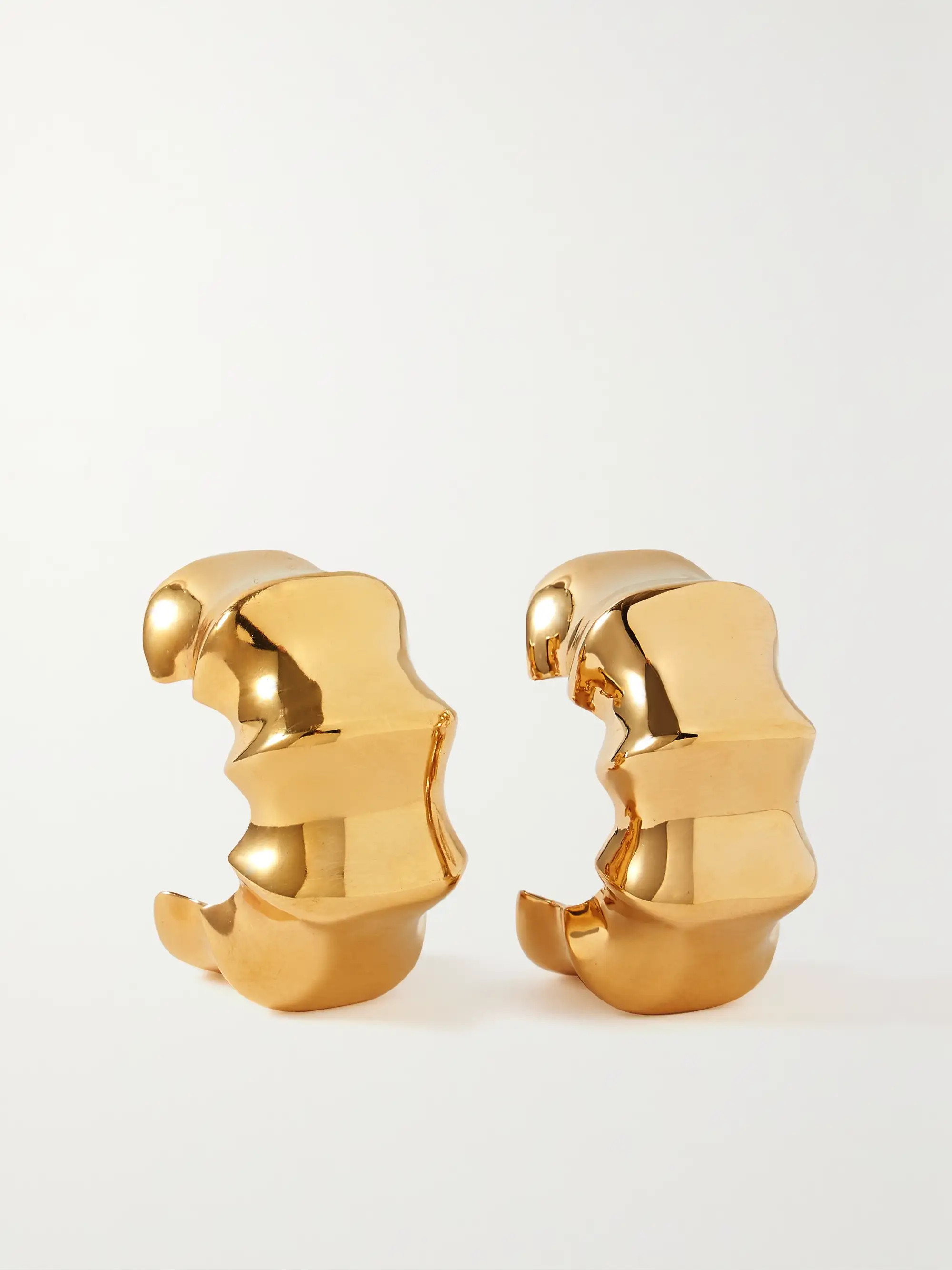 Julius Loop gold-tone hoop earrings | NET-A-PORTER (UK & EU)