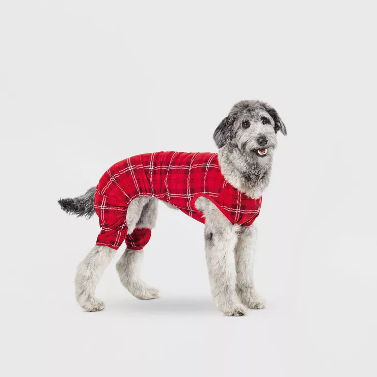 Plaid Dog and Cat Pajama - Wondershop™ | Target