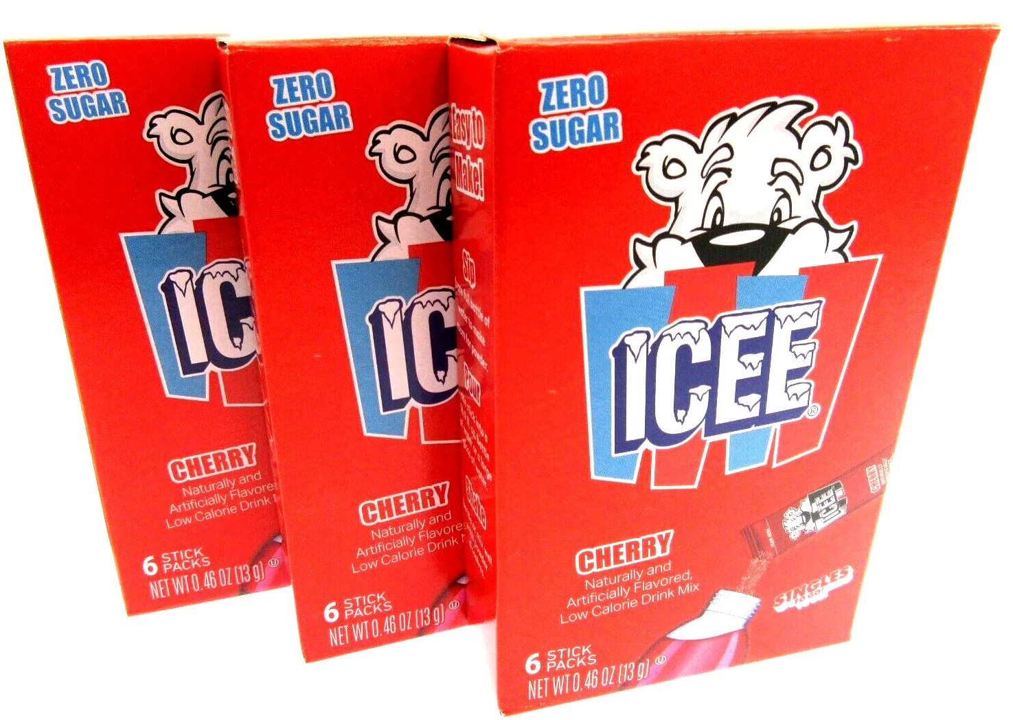 Icee Cherry Zero Sugar Free  Drink Mix  Lot of 3 - Walmart.com | Walmart (US)