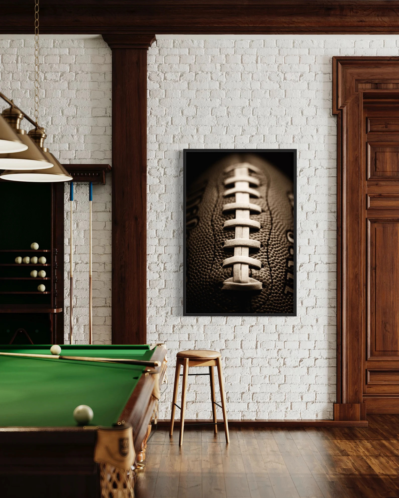 Football Photography FRAMED Art Print, Black and White Sports Wall Art Gifts For Him Fathers Kids... | Etsy (US)