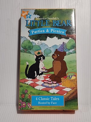 Little Bear - Parties and Picnics VHS NICK JR ORANGE VINTAGE 1998 97368387539 | eBay | eBay US