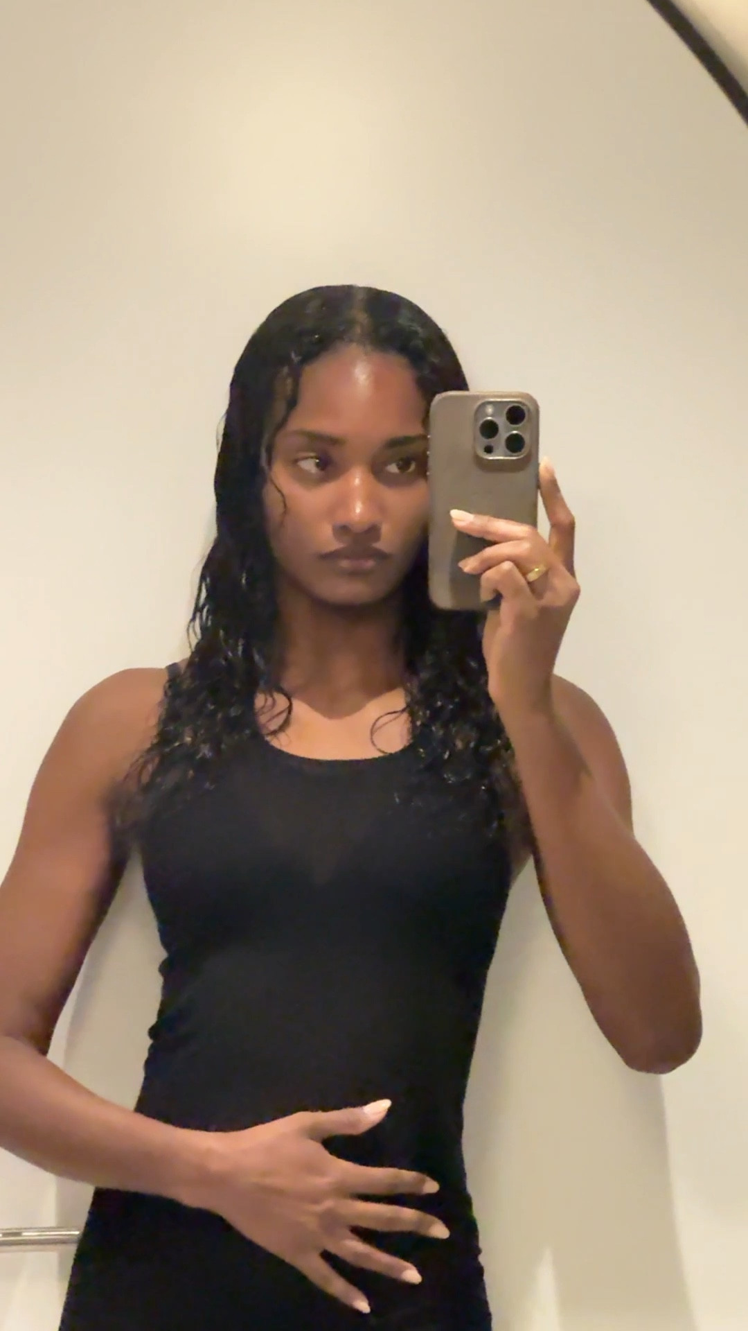 Rick Owens tank dress #vacationdress #vacation #summer #blackdress