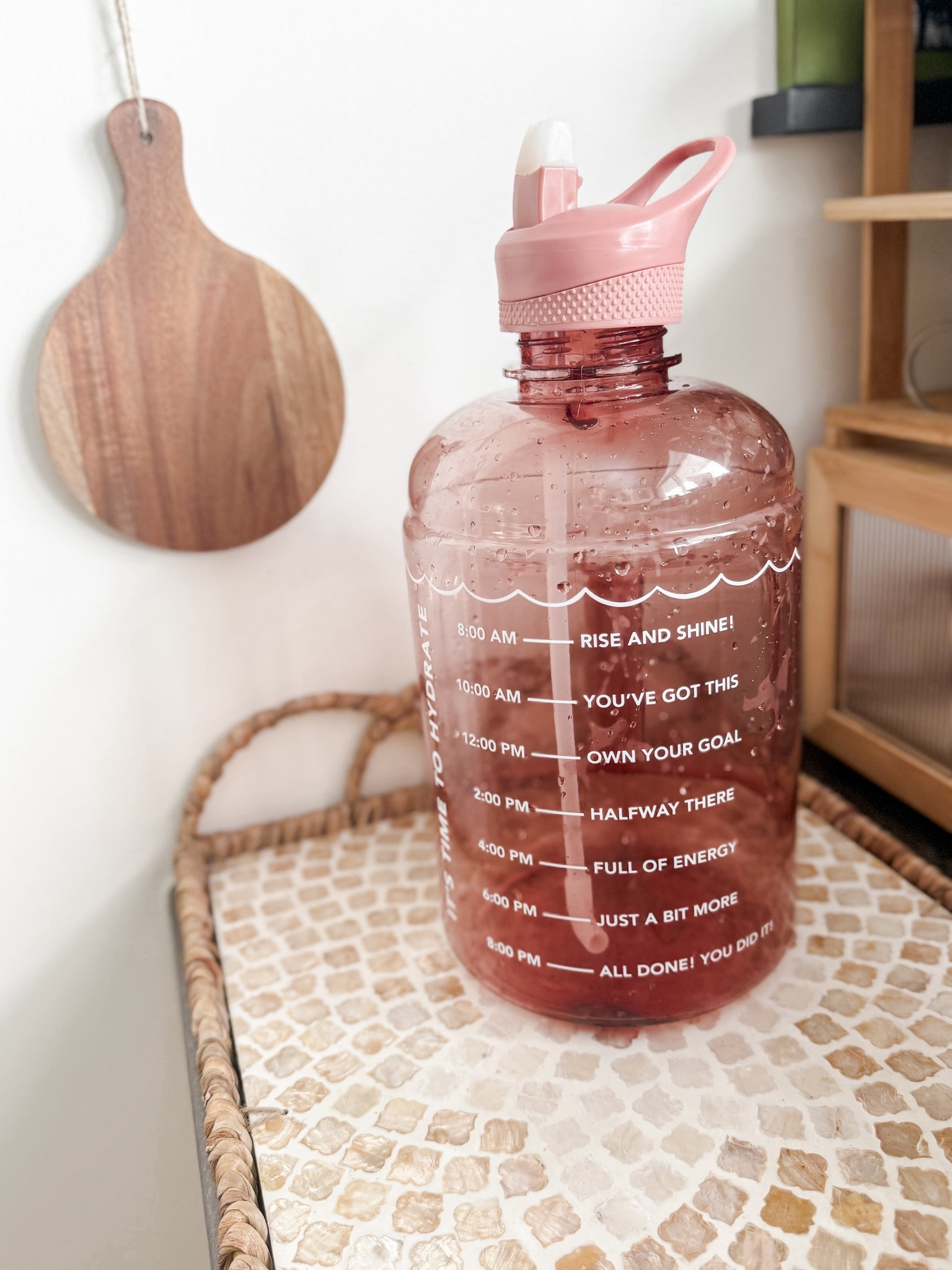 I’m not wild about the plastic, but this 74 oz water bottle has been such a helpful tool for keeping me on track with hydration. I leave it on my counter so I can see exactly how much I’ve had — no guessing! Linked here if you want to try the same trick!


#LTKfitness #LTKcanada #LTKsummer