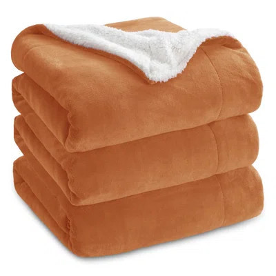 Bedsure Sherpa Fleece Blankets For Bed - Thick And Warm Blanket For Winter, Soft Fuzzy Plush Blanket For All Seasons | Wayfair North America
