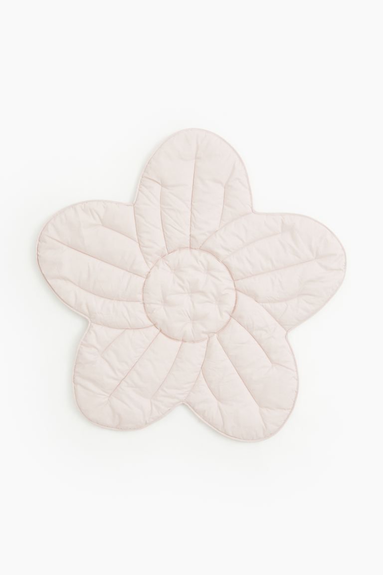 Quilted Cotton Baby Mat - Light pink - Home All | H&M US | H&M (US + CA)