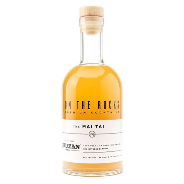 On The Rocks The Mai Tai Rum Cocktail - 375ml Bottle | Target