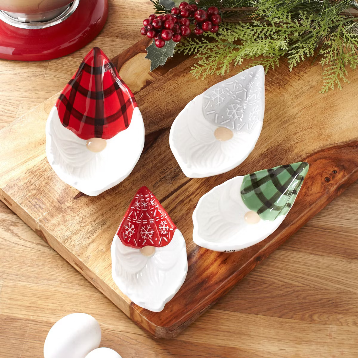 The Lakeside Collection Christmas Gnome Measuring Cups - Decorative Holiday Appetizer, Dessert Ho... | Target
