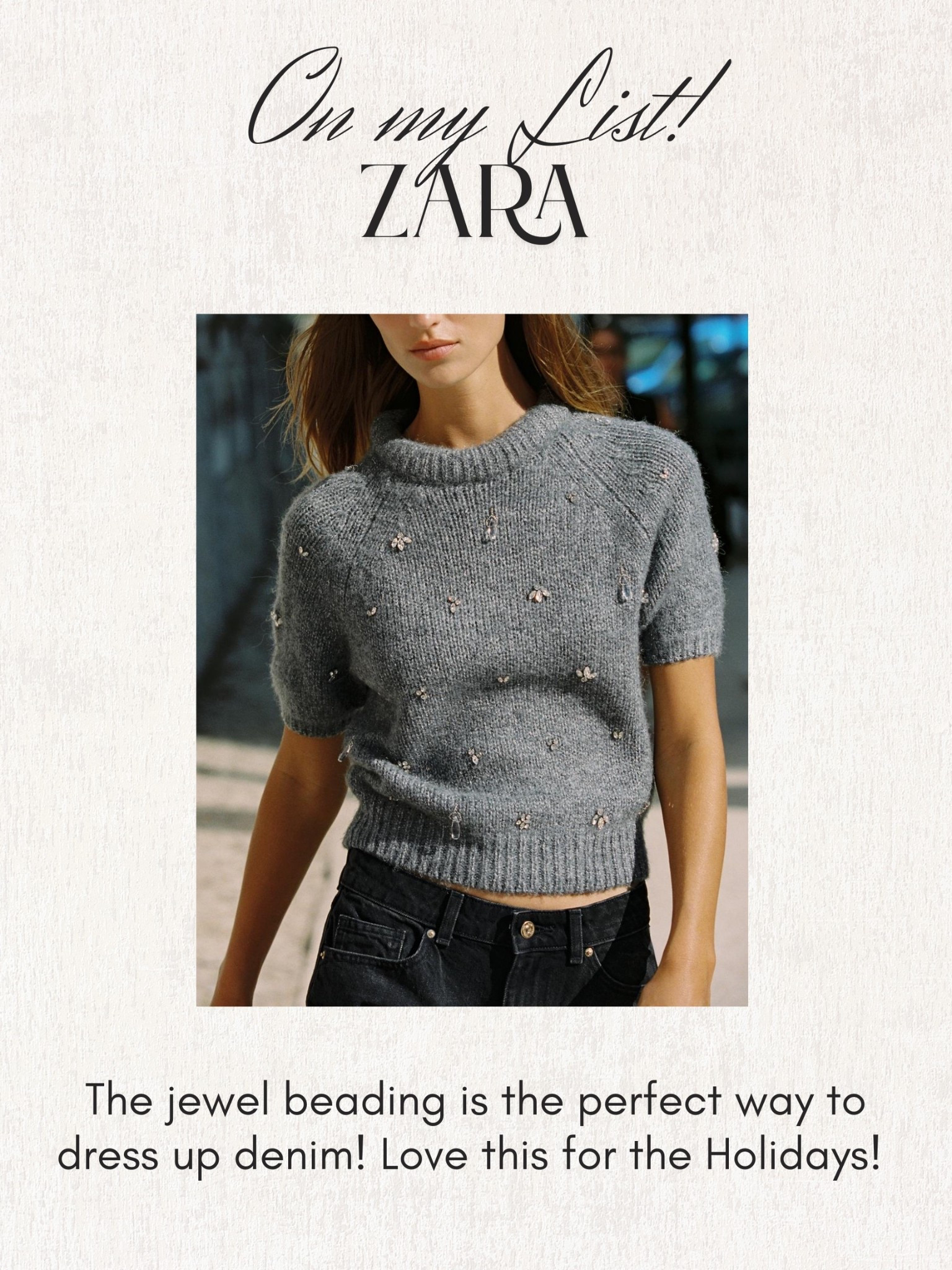 Jeweled sweater perfect for the holidays ⭐️

#LTKHoliday #LTKSeasonal