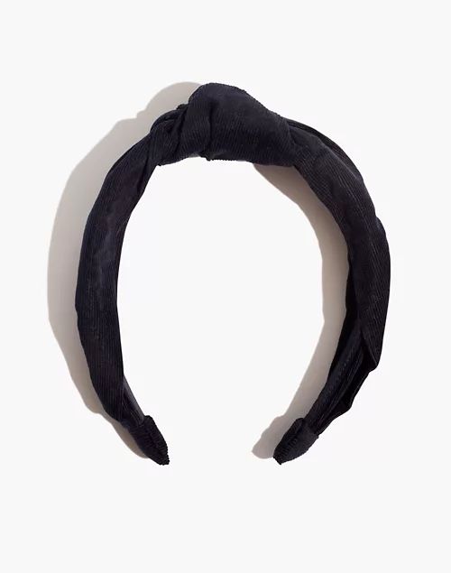 Knotted Covered Headband | Madewell