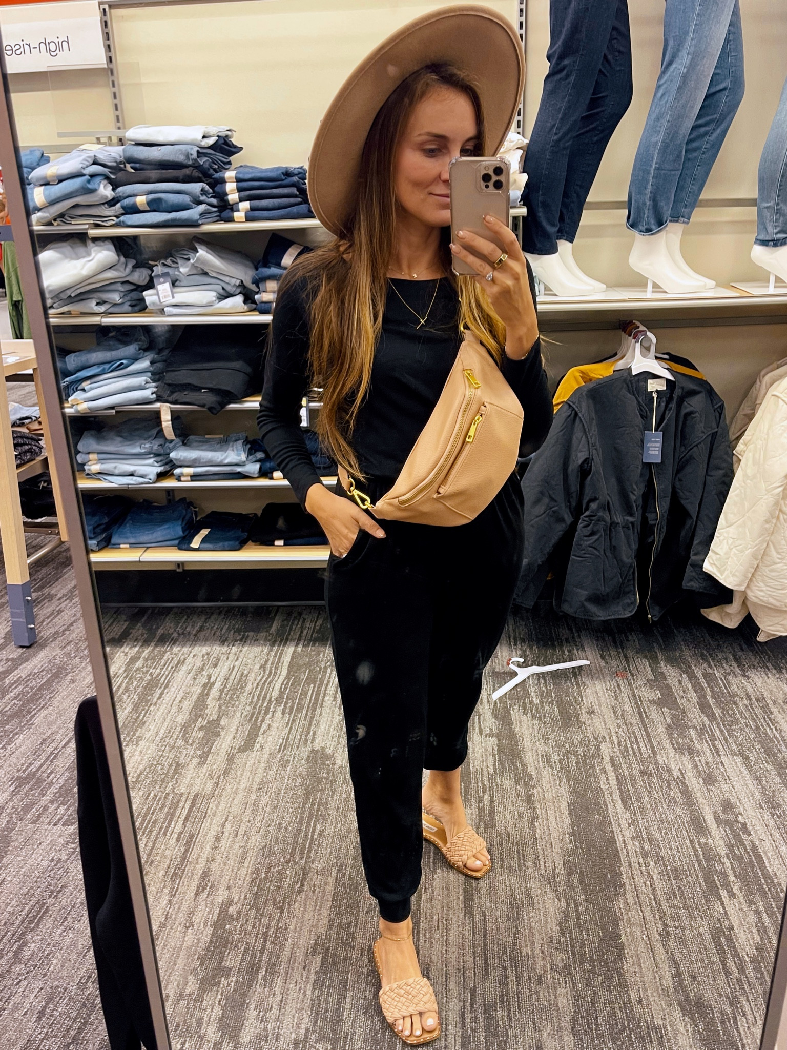 Hello Gorgeous! On a Target run so time for a quick fit check. This Amazon jumpsuit has been a fave for a year now. Wearing size Small. Such a great Fall outfit and perfect for travel.

#LTKSeasonal #LTKtravel #LTKunder50