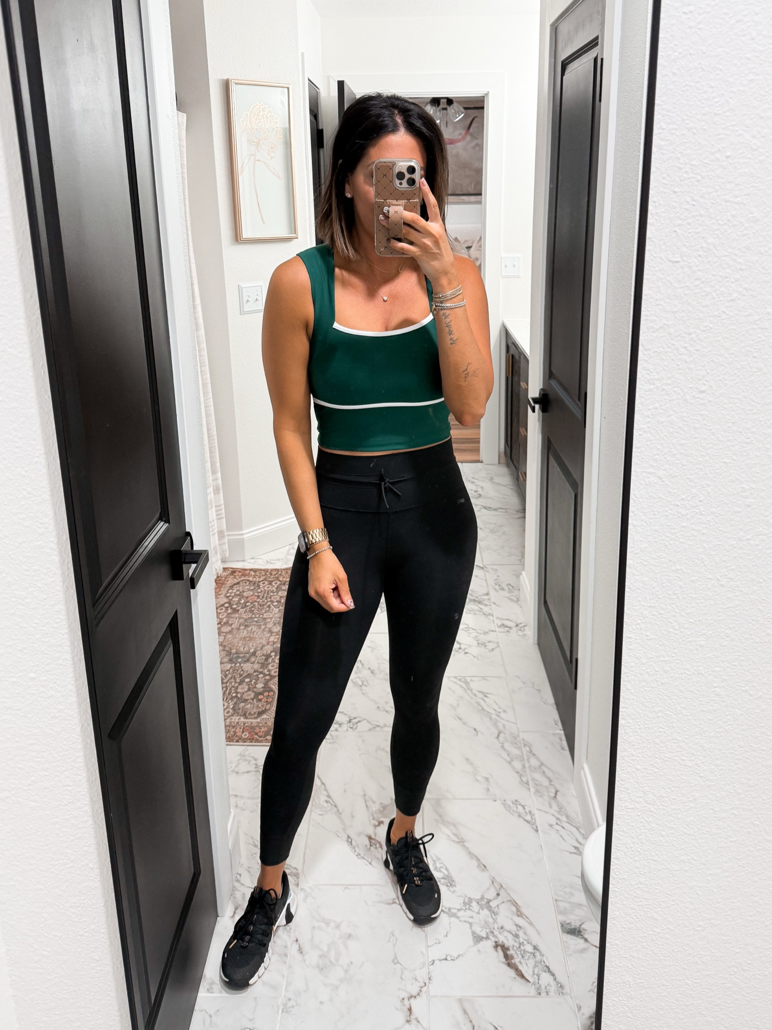 Top-medium
Leggings-small
Sneakers-tts 8 

#LTKStyleTip #LTKSaleAlert #LTKFitness