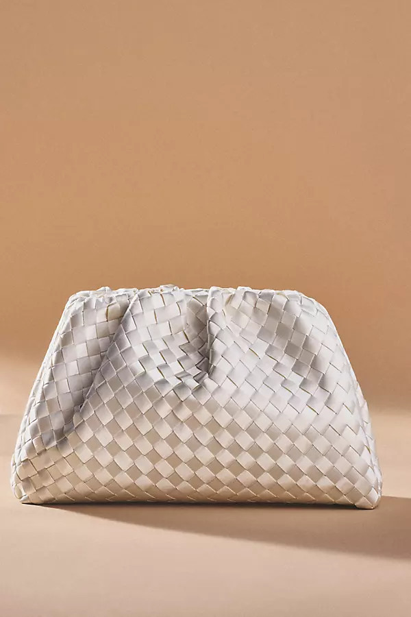 The Frankie Clutch: Woven Satin Edition | Anthropologie (US)