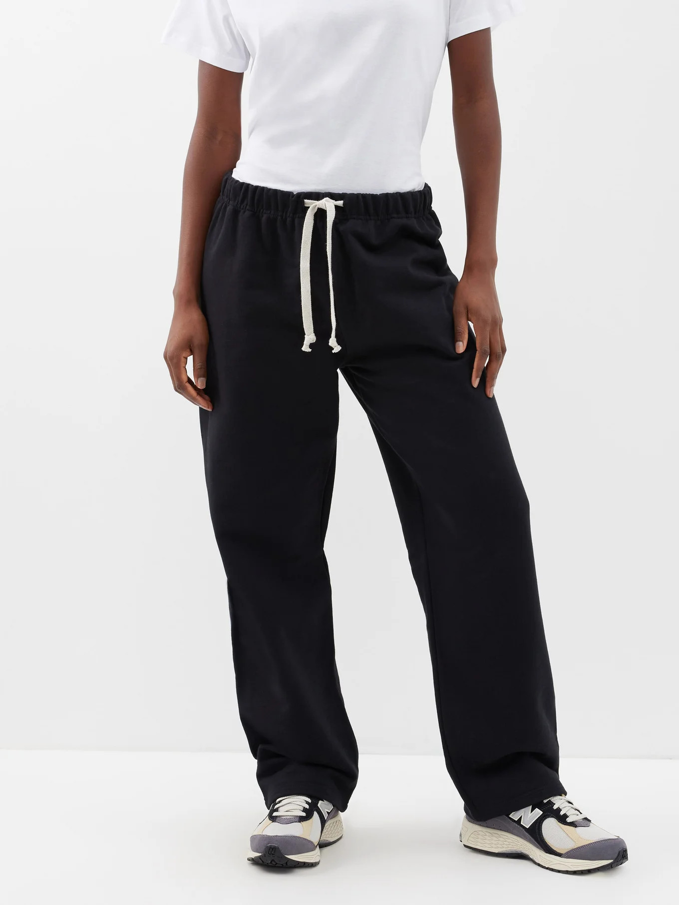 The Berwick organic-cotton jersey track pants | Matches (UK)