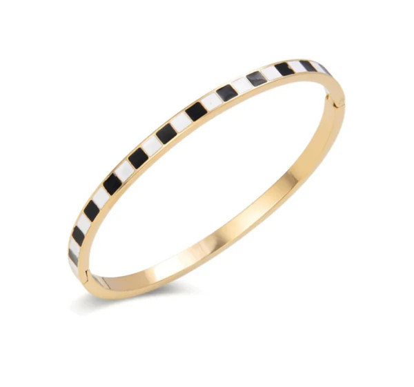 Checkerboard Bangle | Accessory Concierge
