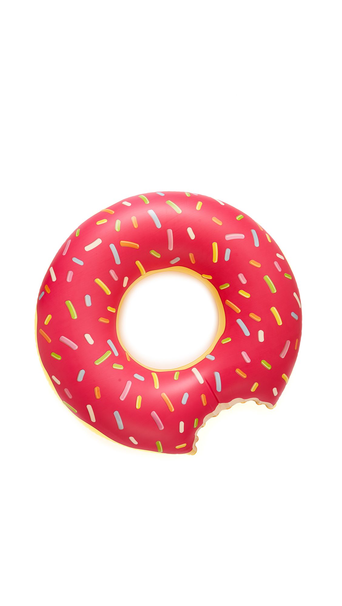 Gift Boutique Giant Strawberry Donut Pool Float - Pink Multi | Shopbop