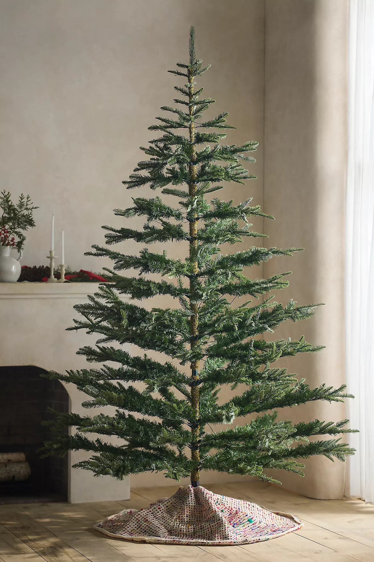 Faux Twinkling Pre-Lit Woodland Fir | Terrain