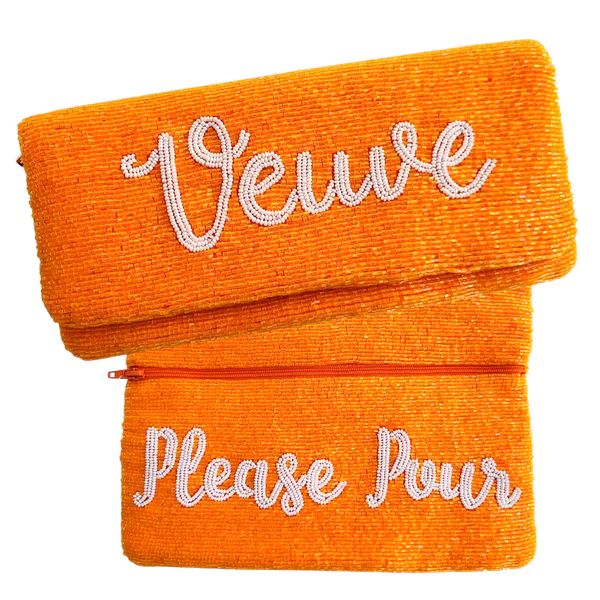 Handmade “Veuve Please Pour” Bag | James Ascher