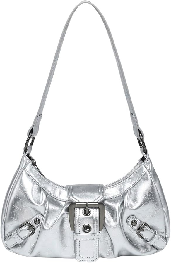 Verdusa Women's Y2k Hobo Shoulder Bag Clutch Purse | Amazon (US)