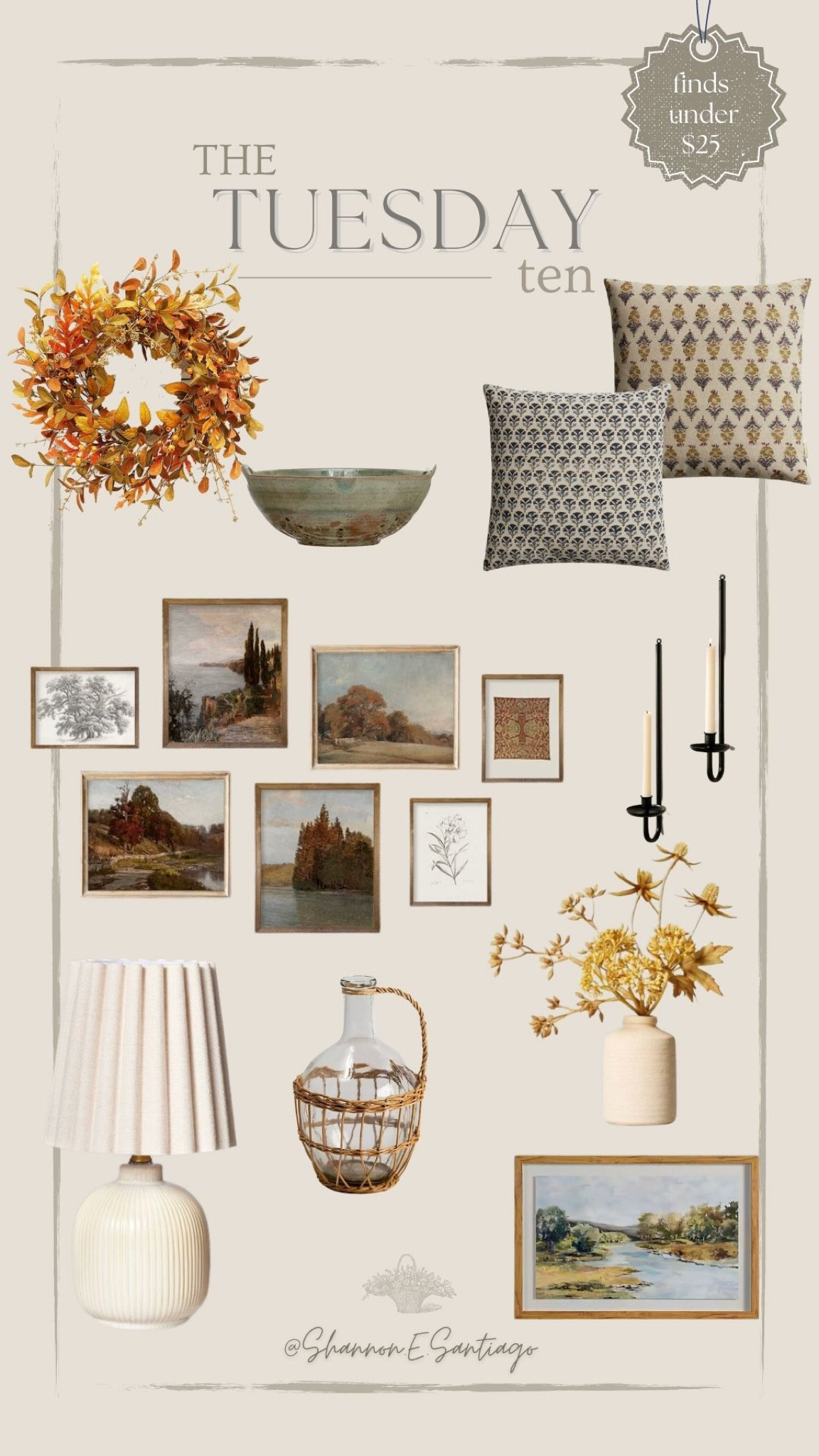 Fall budget decor, sale finds, Amazon finds, world market finds, budget decor, vintage style, cottage style, farmhouse style, under $25

#LTKunder50 #LTKSeasonal