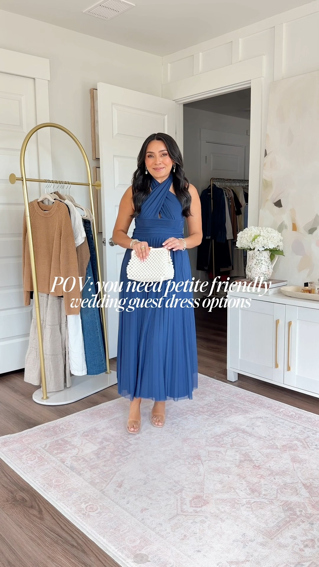 Wedding guest try on!! Code AFLTK for 25% off through 3/15
For reference: I’m 5’0, petite, 32b bra size, and 2/26 in bottoms, pear shaped. 
*Everything I share is unaltered! TTS means true to size. Between size 5-6.5 in shoes

All dresses size xs petite TTS 
Heels size 5 TTS 

#LTKPetite #LTKSpringSale #LTKWedding