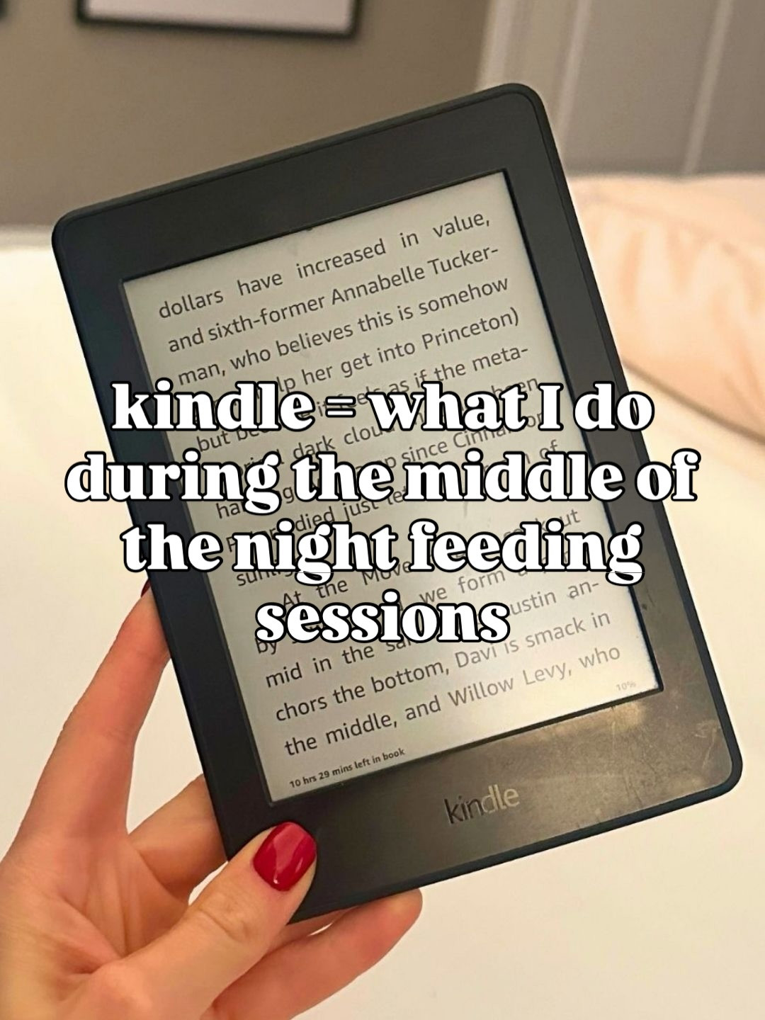 Saved my life! Obsessed with my kindle 

 