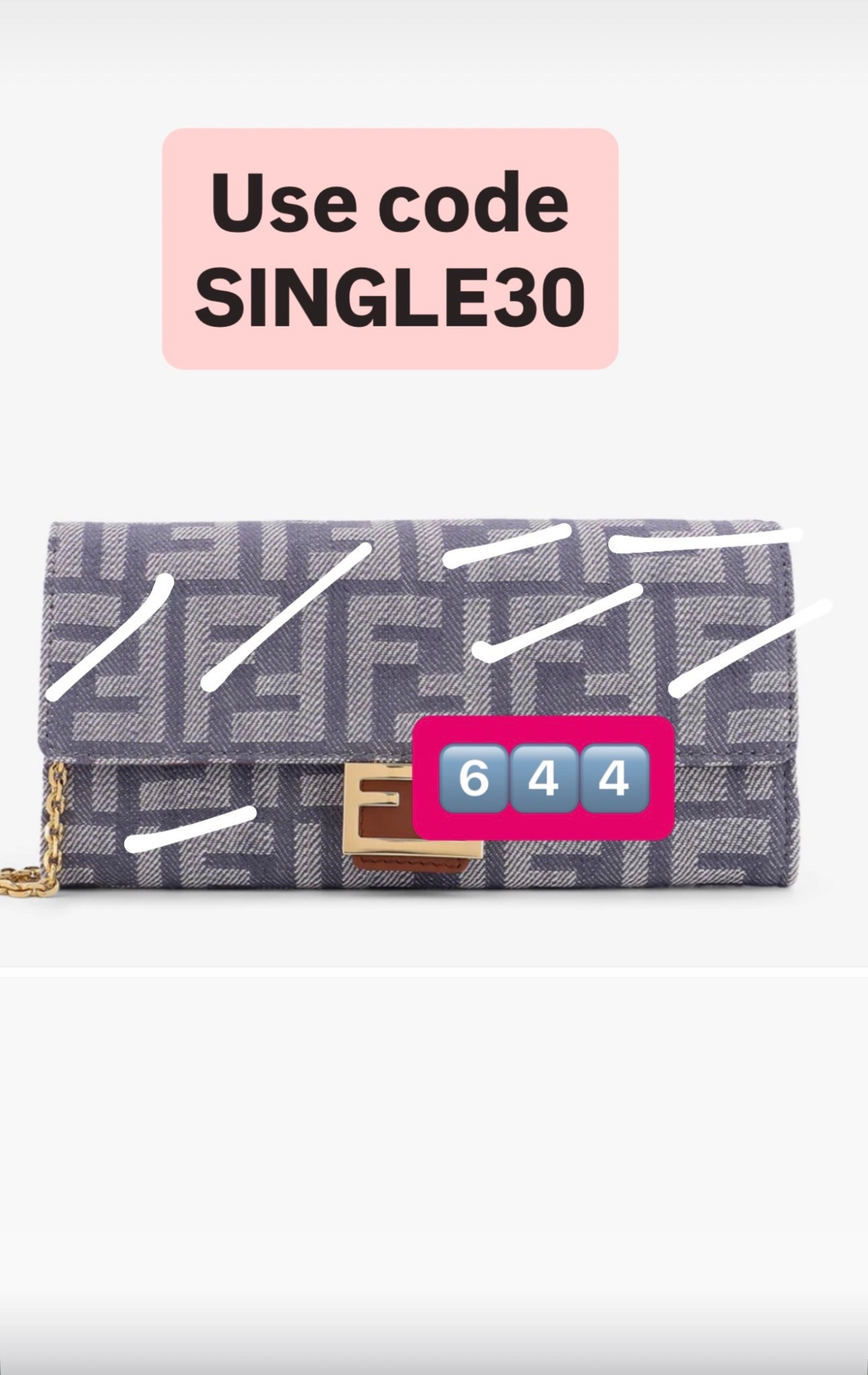 Fendi wallet on Chan sale 
Use code
SINGLE30

#LTKCyberWeek #LTKSaleAlert #LTKBaby