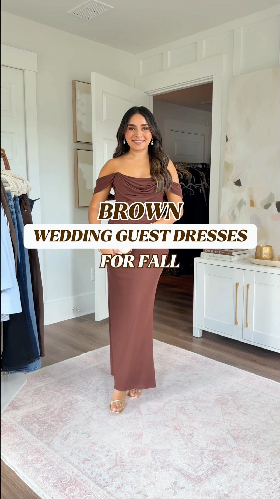 Brown Fall Wedding Guest Dresses!
For reference: I’m 5’0, petite, 32b bra size, and 2/26 in bottoms, pear shaped. 
*Everything I share is unaltered! TTS means true to size. Between size 5-6.5 in shoes

Dress 1 size 2 Petite TTS
Dress 2 size 2 TTS
Dress 3 size xs TTS
Dress 4 size small TTS
Dress 5 size xs TTS
Gold heels size 5 TTS



Fall wedding guest dress
Fall dress

#LTKPetite #LTKWedding #LTKgrwm