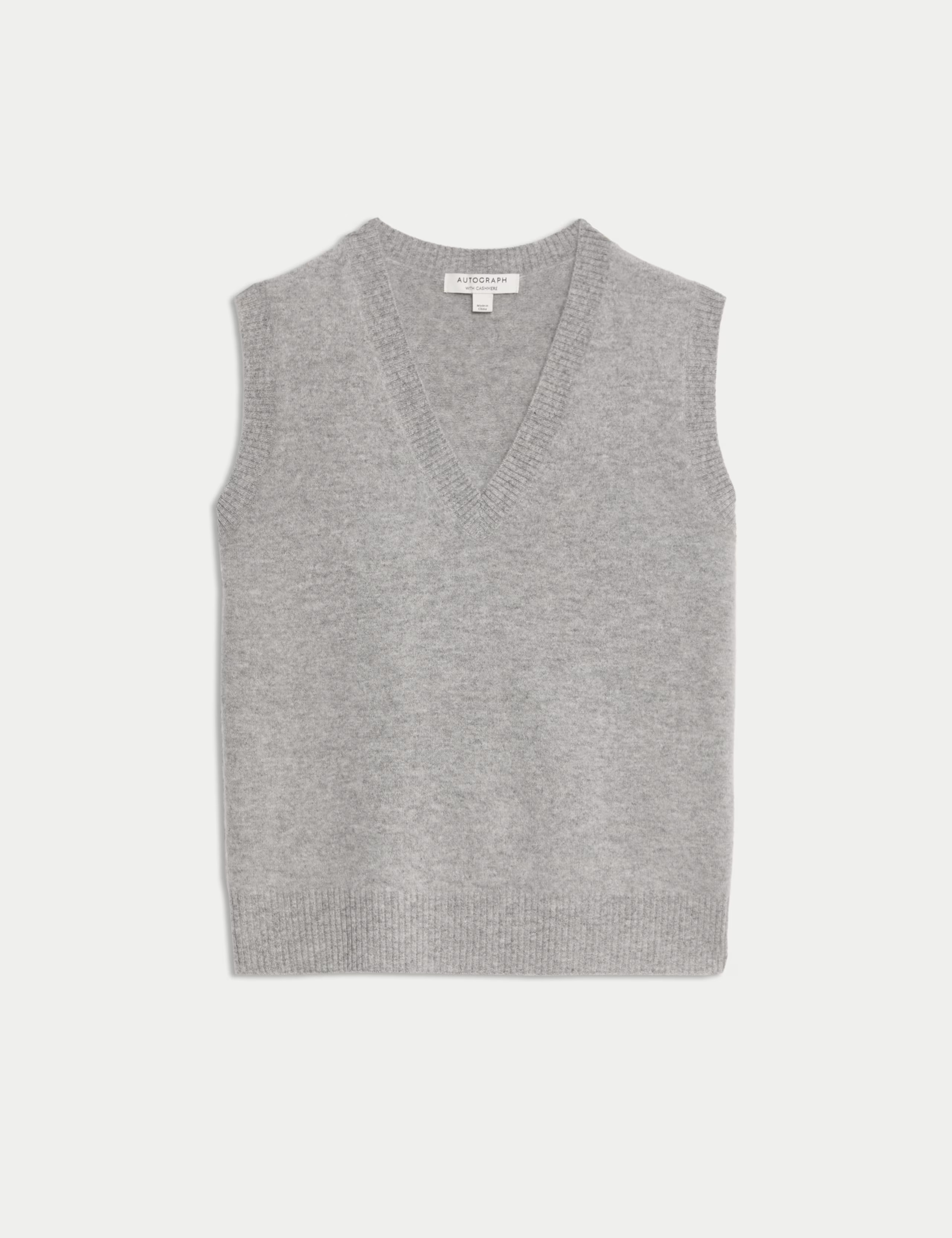Wool Blend Textured Tabard with Cashmere | Marks & Spencer (UK)