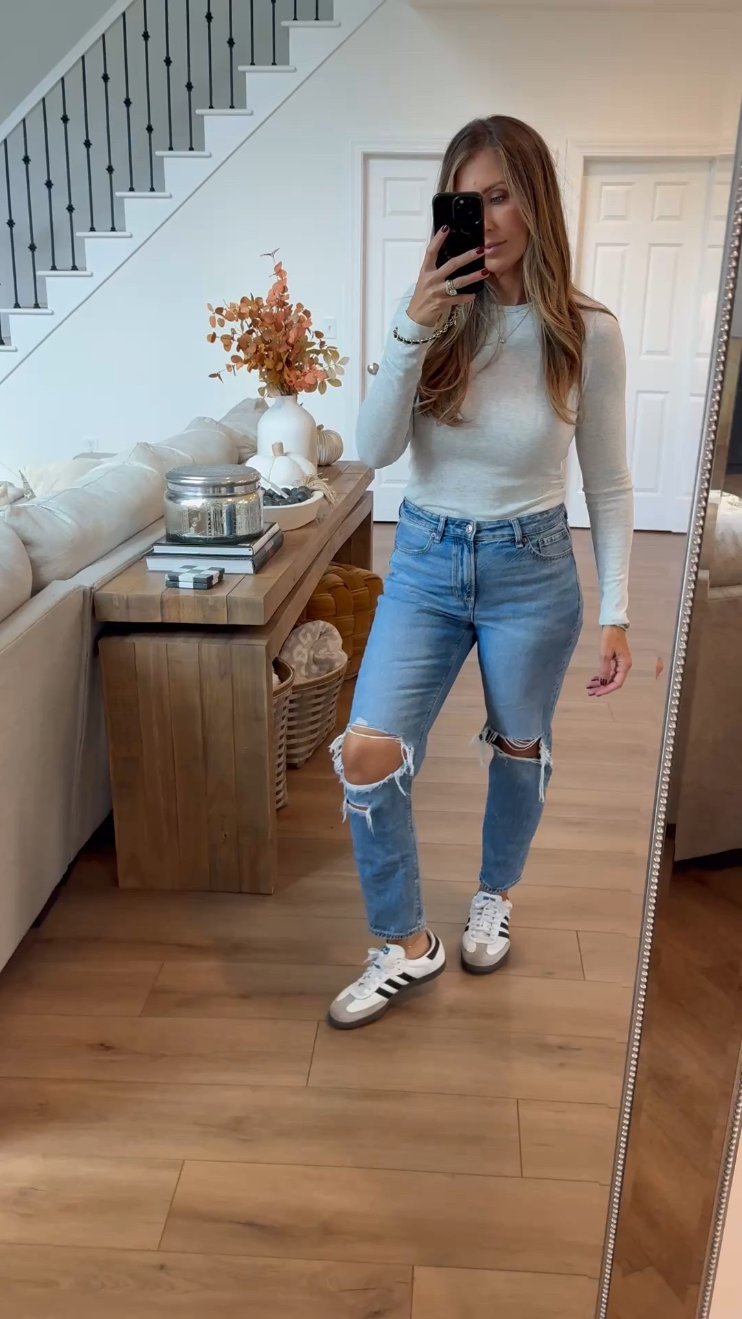 Best selling jeans restocked TONS of sizes and on sale wearing sz 8 

#LTKFallSale #LTKSaleAlert #LTKOver40