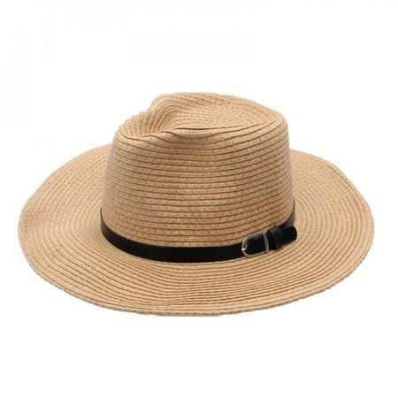 Clearance!Summer fashion brim wide brim women\ s strawhat women\ s fedoras hat sun-shading hat beach | Walmart (US)