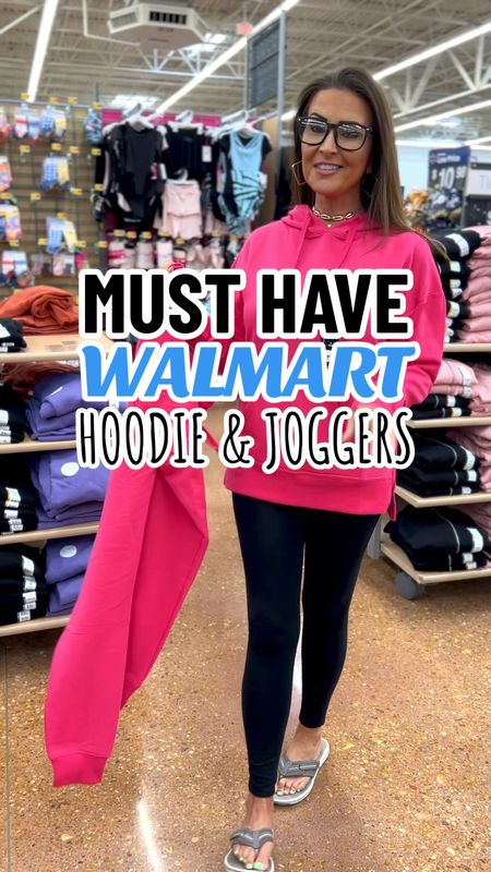 Super soft split hem hoodie and joggers. 

Fall fashion finds, Walmart fashion finds, Walmart must haves, fall outfits, loungewear, athleisure wear, blue light glasses, square hoop earrings 

#LTKSeasonal #LTKstyletip #LTKfindsunder50