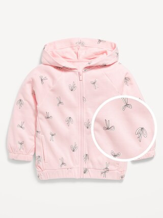 Printed Zip Hoodie for Toddler Girls | Old Navy (US)