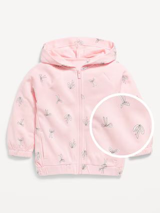 Printed Zip Hoodie for Toddler Girls | Old Navy (US)