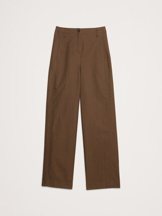 Ultra-High Rise Barrel Soft Chino | Banana Republic (CA)