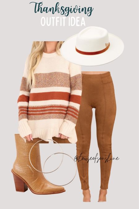 Thanksgiving outfit🌟 cute and light thanksgiving outfit idea! Thanksgiving outfits 2022

#LTKHoliday #LTKSeasonal #LTKfamily