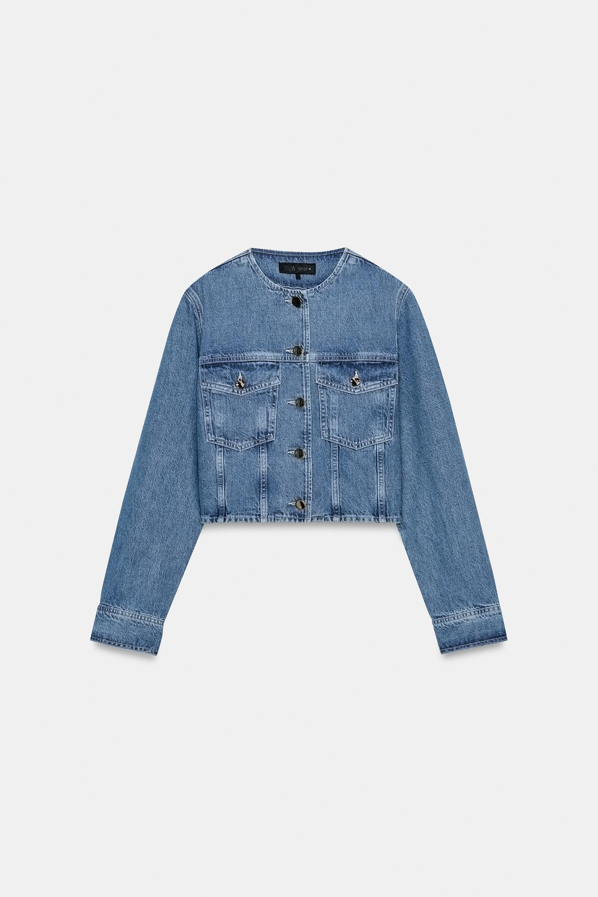 Z1975 SHORT ROUND NECK JACKET | Zara US