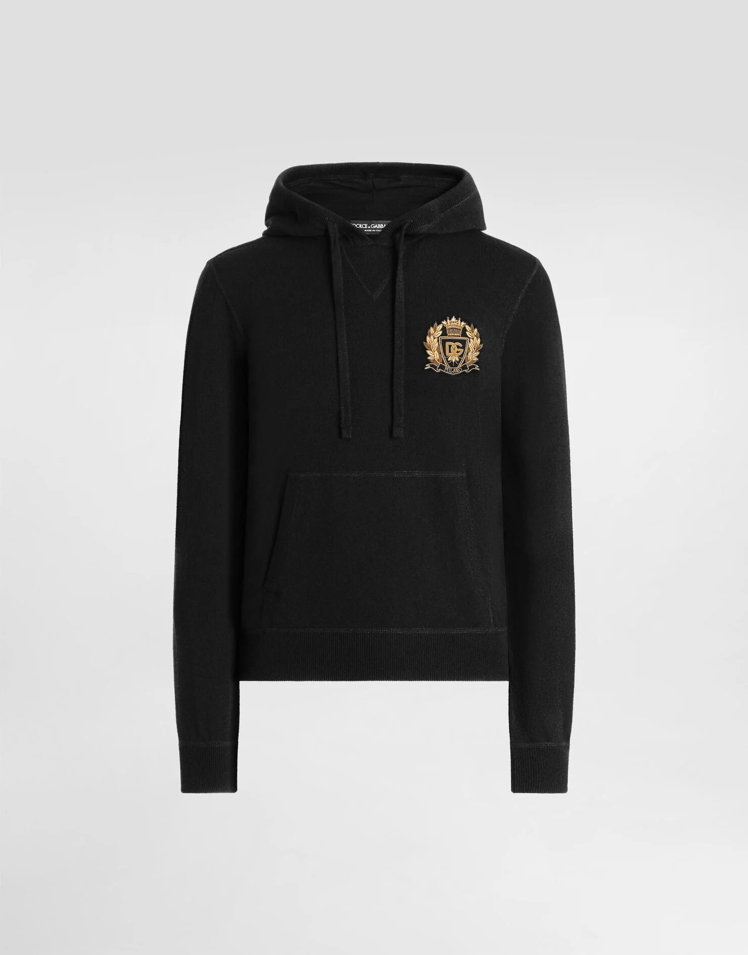 Smooth cashmere sweatshirt | Dolce & Gabbana US