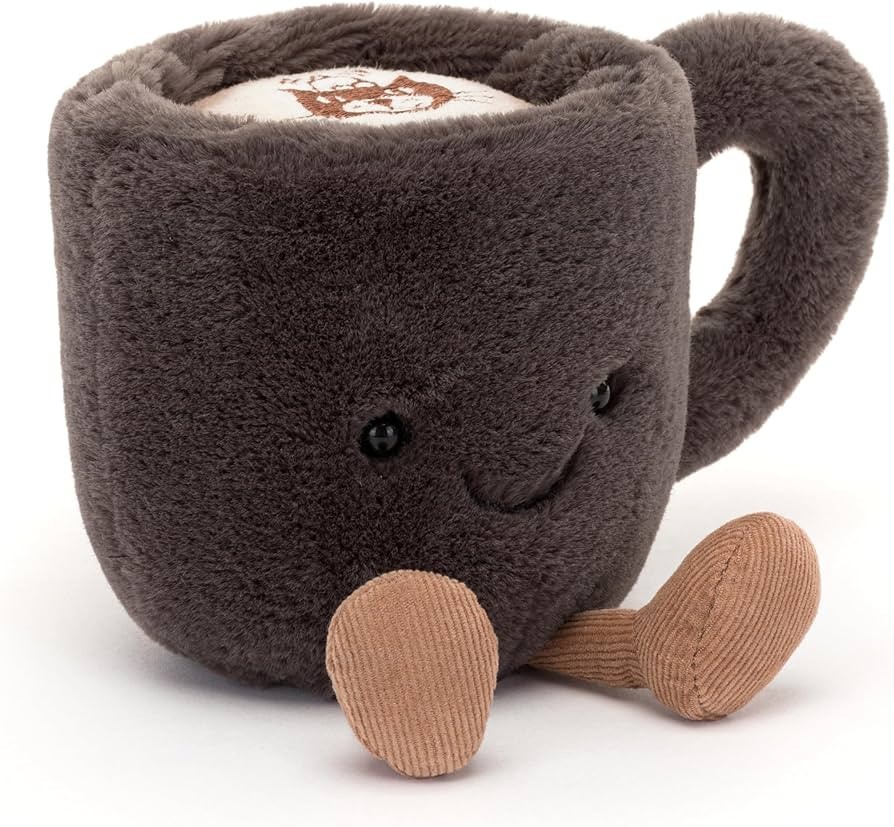 Jellycat Amuseables Coffee Cup Stuffed Toy, 5.5 inches | Drink Plush | Fun Gift Idea | Amazon (US)
