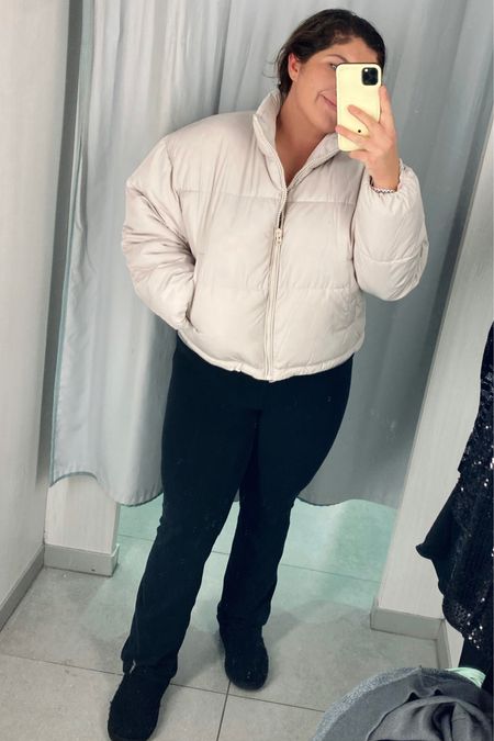 Wearing a size Large 

Puffer jacket, H&M puffer jacket, Cream puffer jacket, trending fashion, trending winter fashion 

#LTKcurves #LTKstyletip #LTKGiftGuide