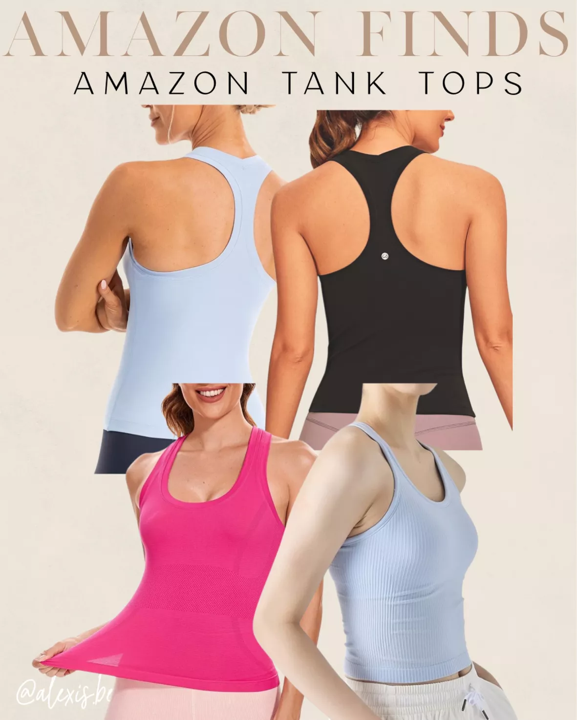 Yoga Racerback Tank Top for Women … curated on LTK