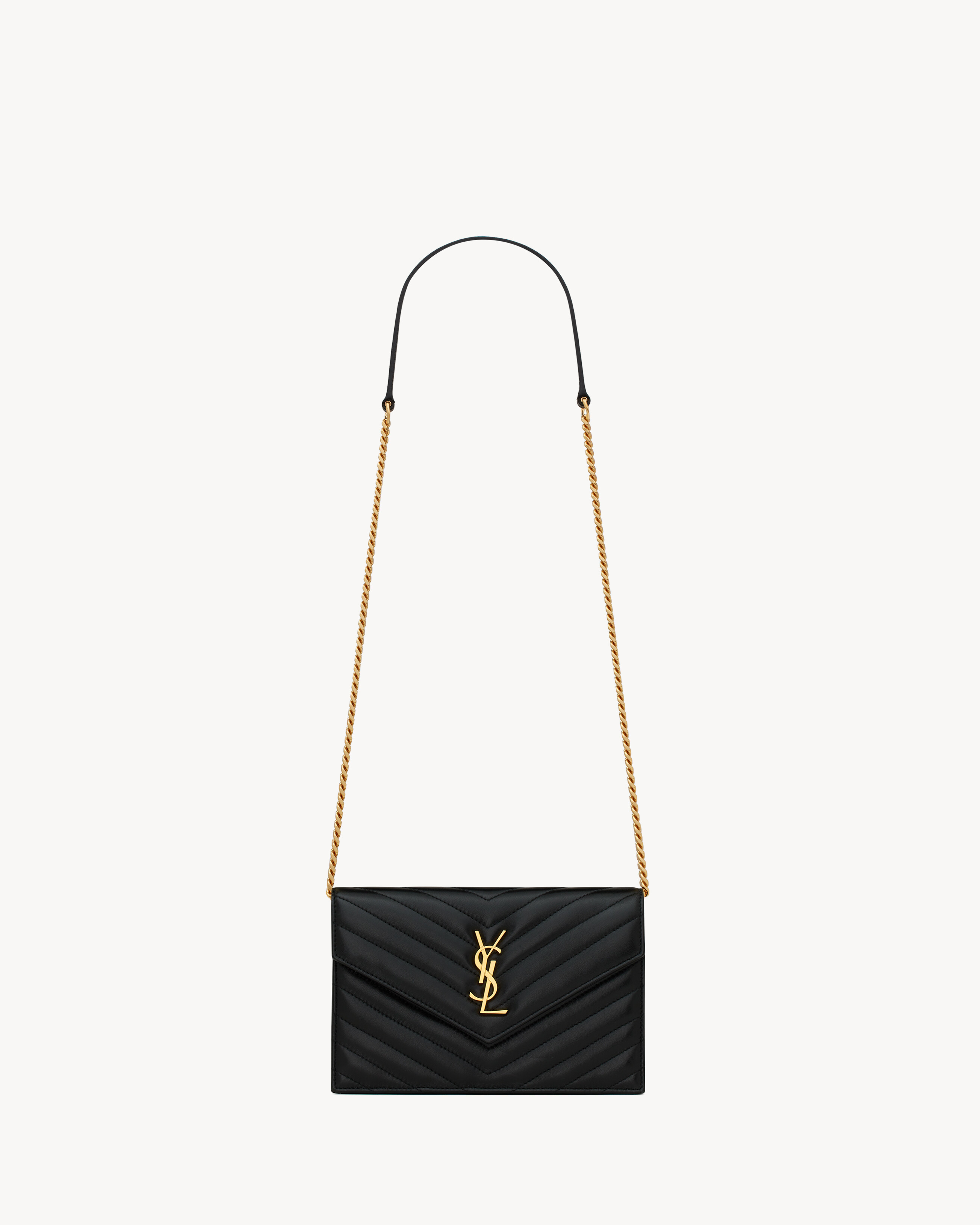 CASSANDRE ENVELOPE CHAIN WALLET IN LAMBSKIN | Saint Laurent Inc. (Global)