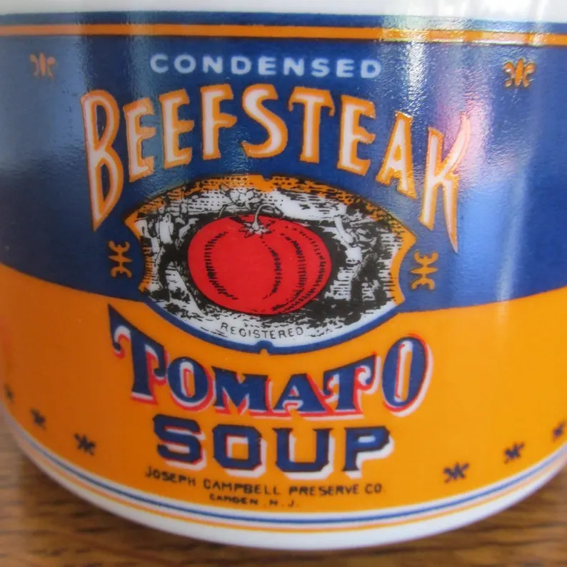 Vintage Beefsteak Tomato Soup Mug Campbell's Soup 1994 - Etsy | Etsy (Global)