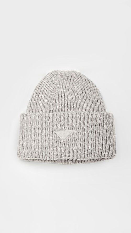 LAST Oversize Grey Melange Hat | SHOPBOP | Shopbop