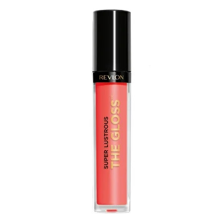 Revlon Super Lustrous Lip Gloss, High Impact Lipcolor with Moisturizing Creamy Formula, Infused with Agave, Moringa Oil, & Cupuacu Butter, 243 Sizzling Coral, 0.13 oz | Walmart (US)