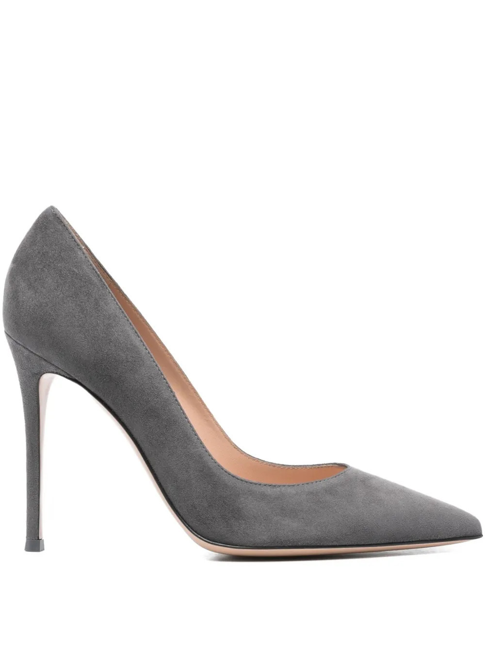 Gianvito Rossi 110mm suede pumps - Grey | Farfetch Global