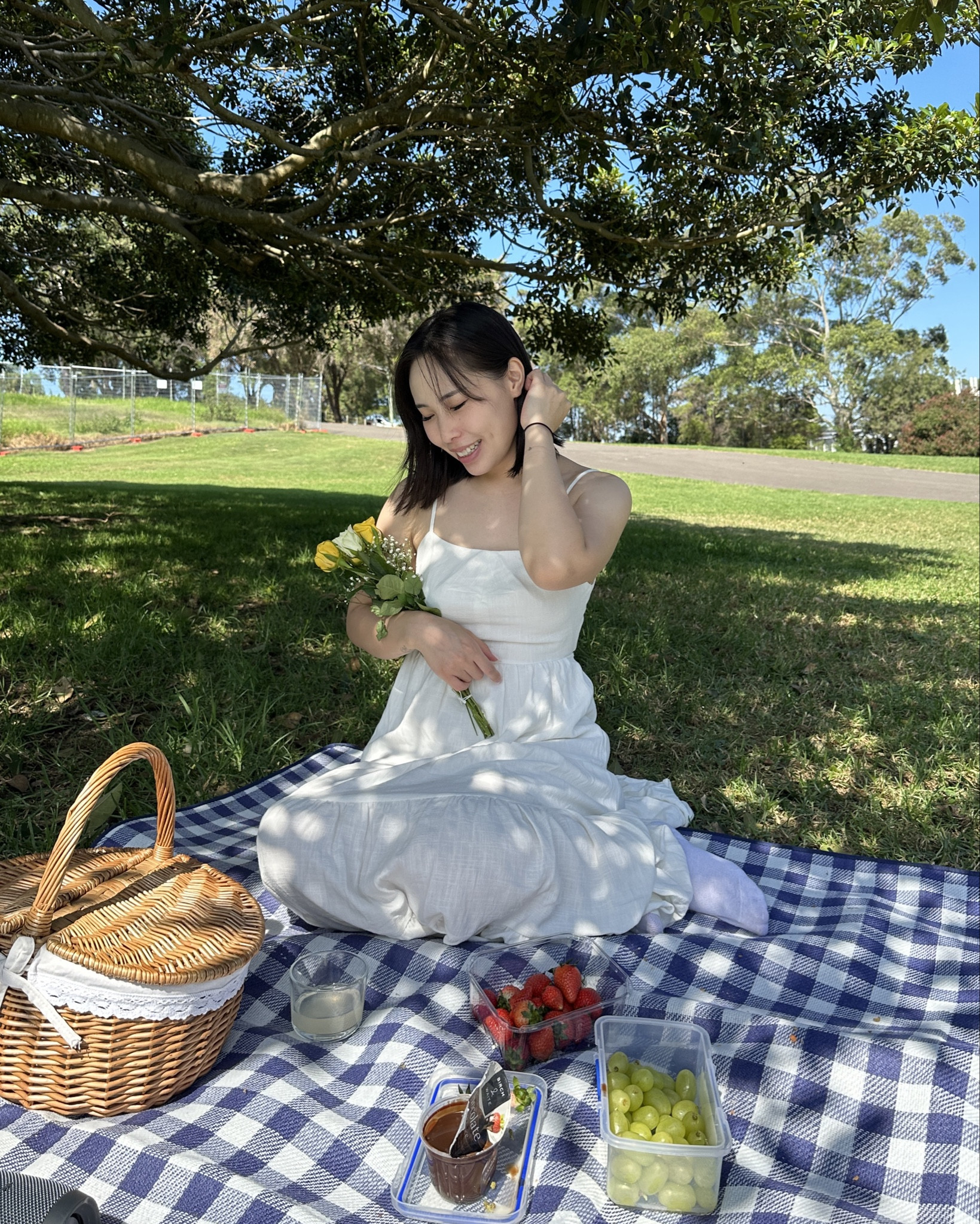 The perfectly dreamy picnic midi dress 🤍🥂

#LTKaustralia #LTKSeasonal