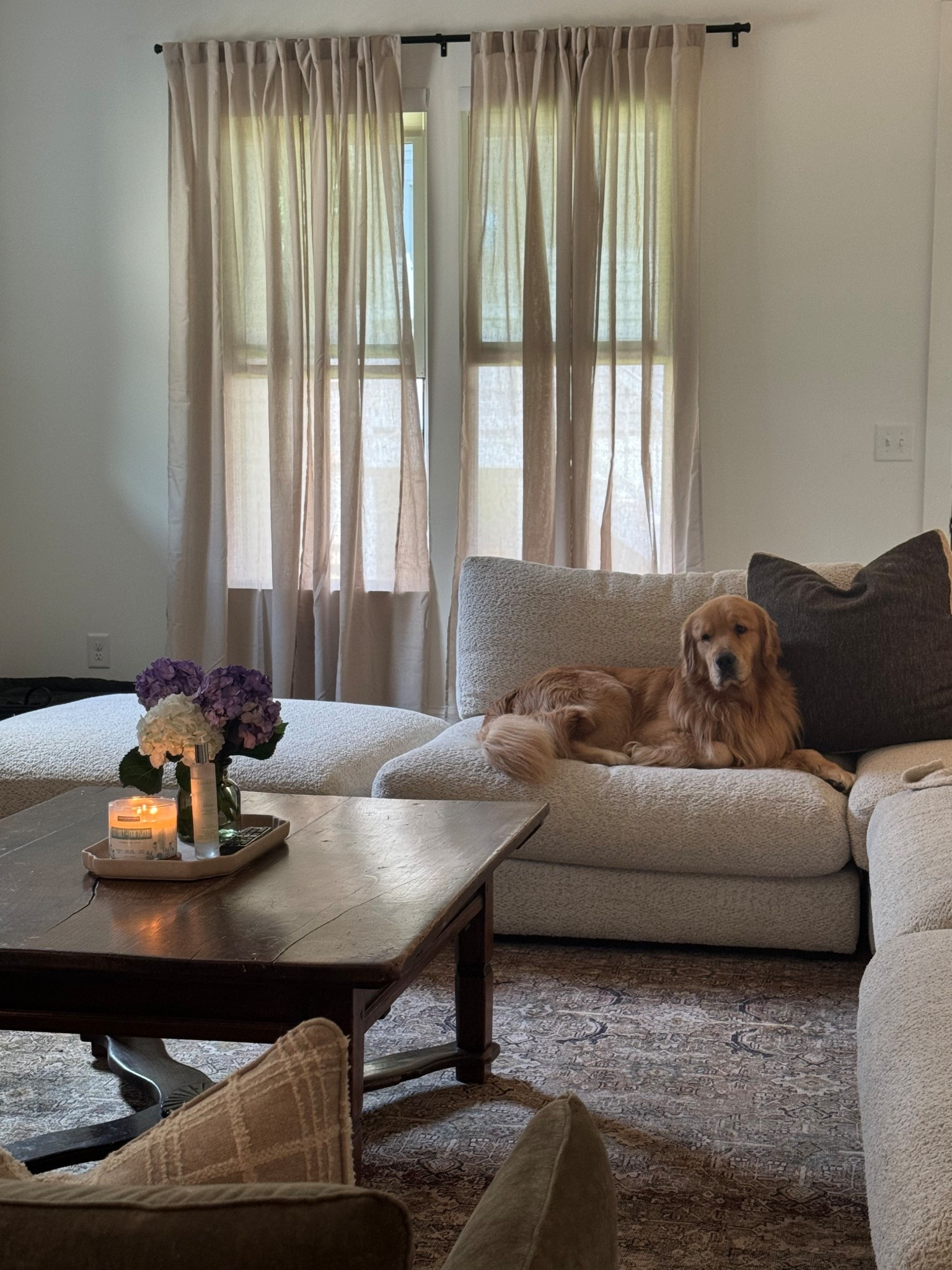 new curtains for living room 💌