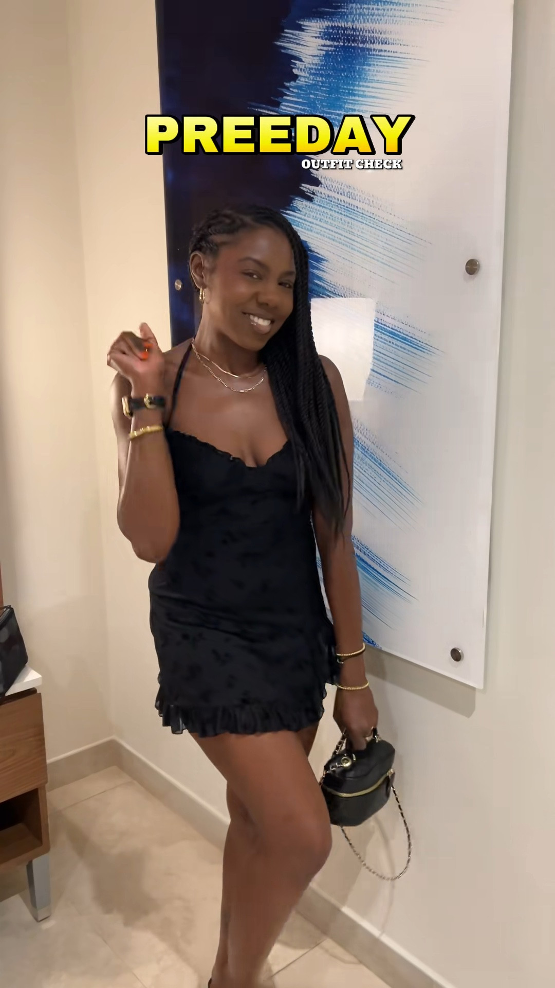 Dress is from Fashion Nova: Julia Flocked Mini Dress - Black

#LTKTravel #LTKFindsUnder50 #LTKOver40